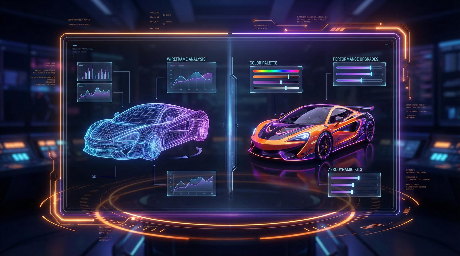 国产视频AI改装设计界面